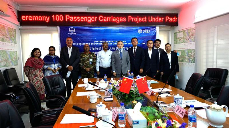 Contract Signed to Provide 100 Passenger Carriages for the Padma Bridge Rail Link Project in Bangladesh